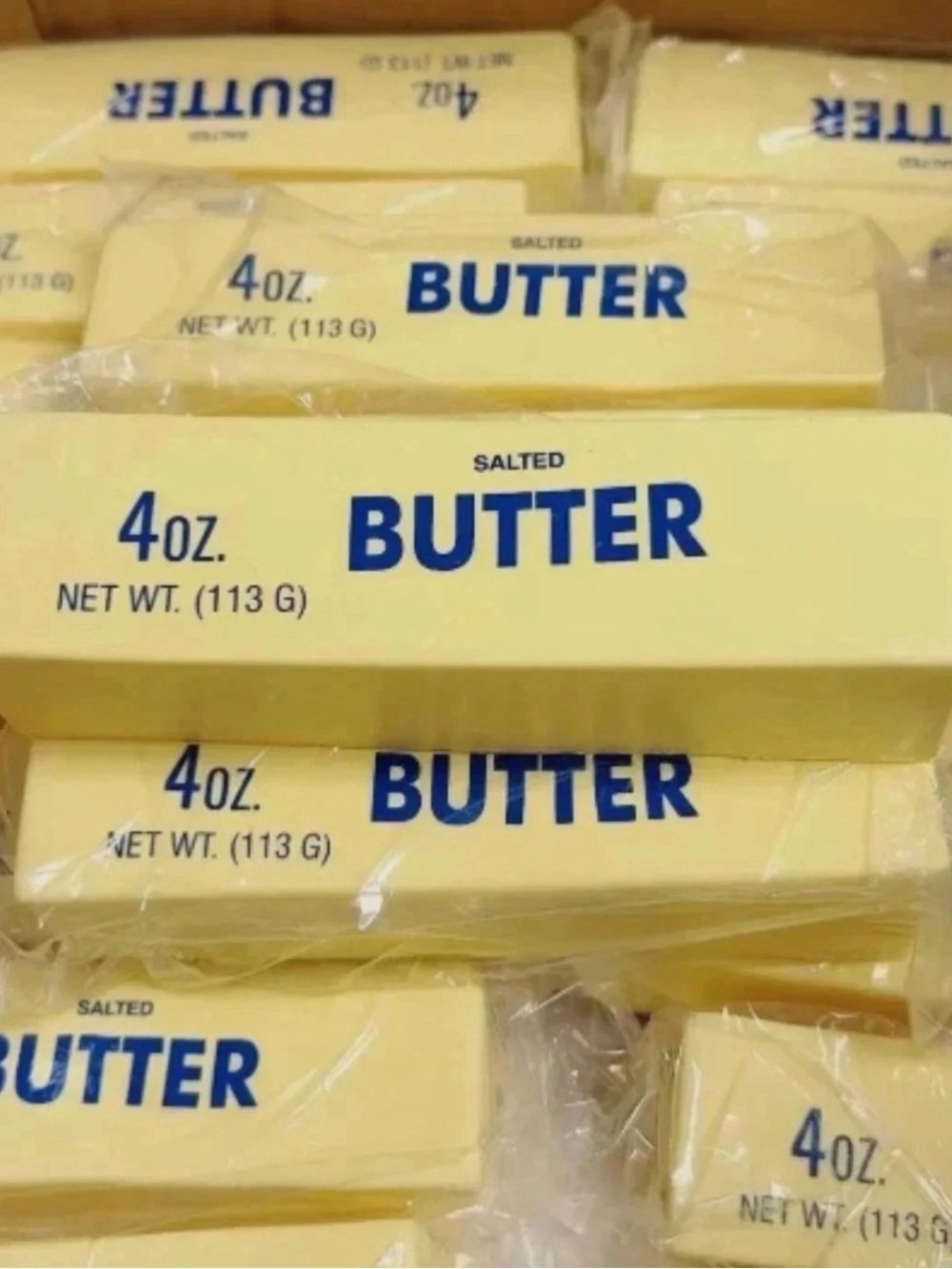 Butter Brand Yellow Wrapped 4 oz Stick